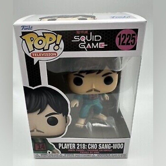 Funko POP! Television: Netflix’s Squid Game - Player 218: Cho Sang-Woo - #1225 - Picture 1 of 1